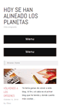 Mobile Screenshot of hoysehanalineadolosplanetas.com